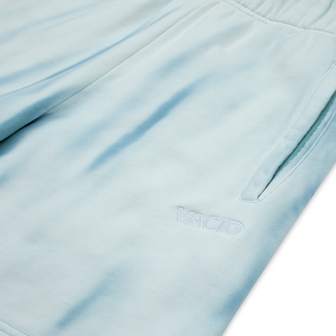 Sweat Shorts Teal Tie Dye